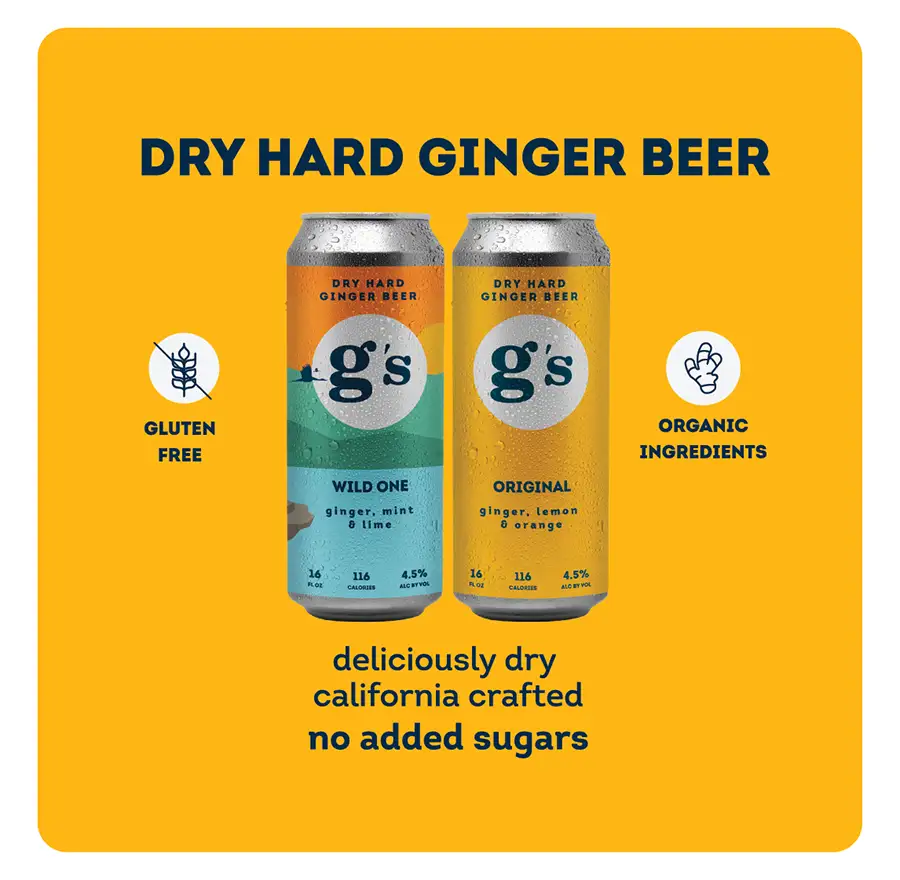 G's Dry Hard Ginger Beer